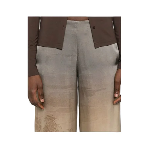 Straight-Leg Casual Pants