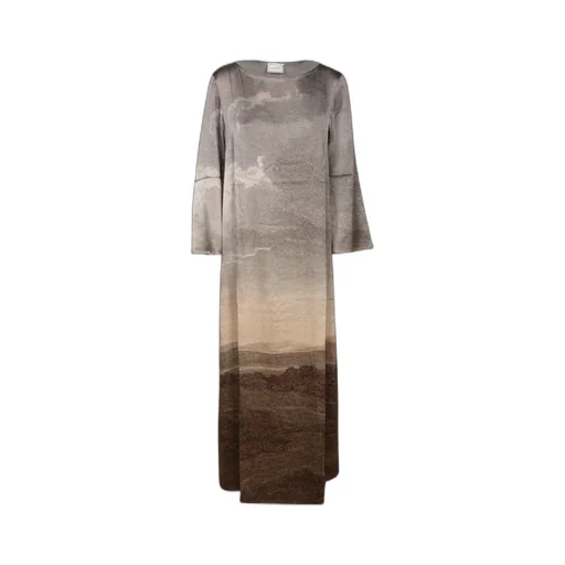 Landscape Jacquard Dress