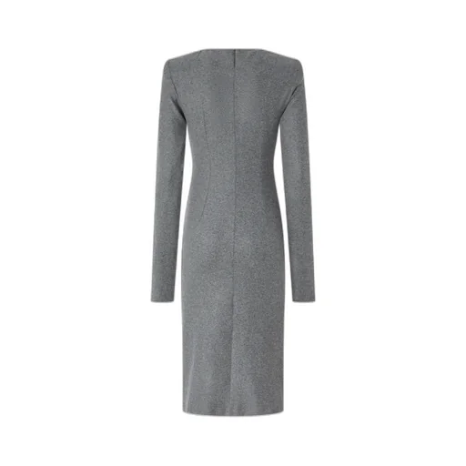 Slim-Fit Midi Dress