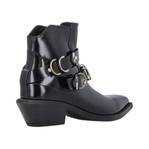 50Mm Buckle Strap Boots