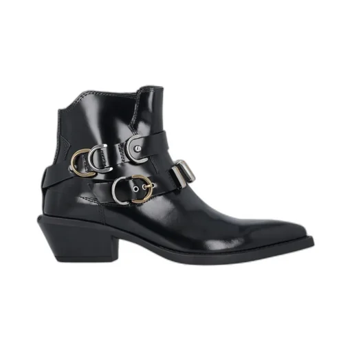50Mm Buckle Strap Boots