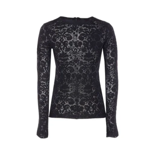 Long-Sleeved Crewneck Top