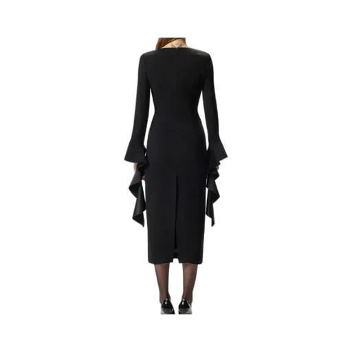 Formina Square-Neck Midi Dress
