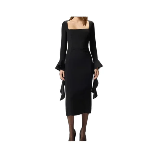 Formina Square-Neck Midi Dress