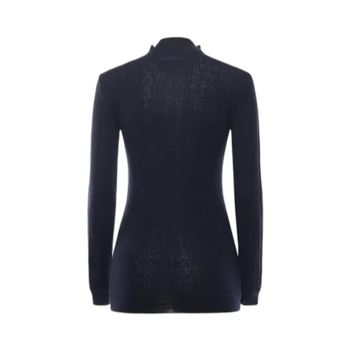 Slim-Fit High-Neck Sweater