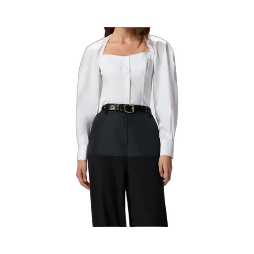 Poplin Corset Shirt