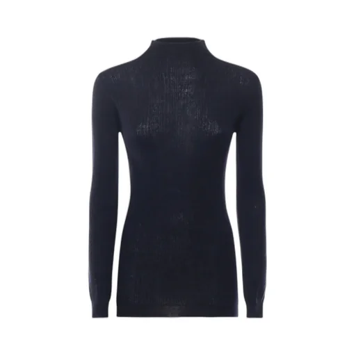 Slim-Fit High-Neck Sweater