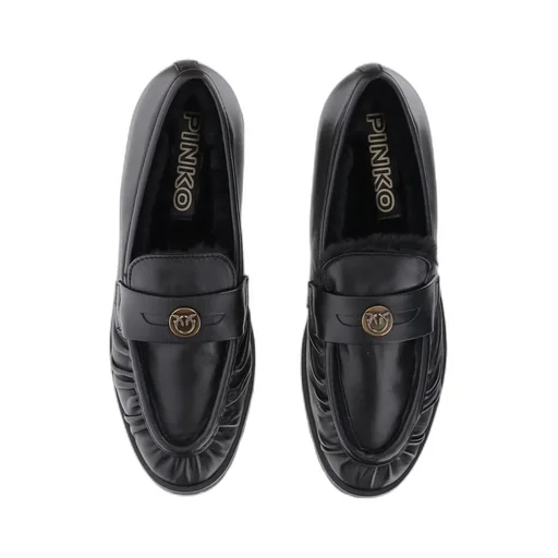 Love Birds Plaque Flat Shoes