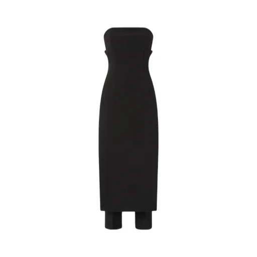 Scartaregalo Skirt-Effect Front Jumpsuit