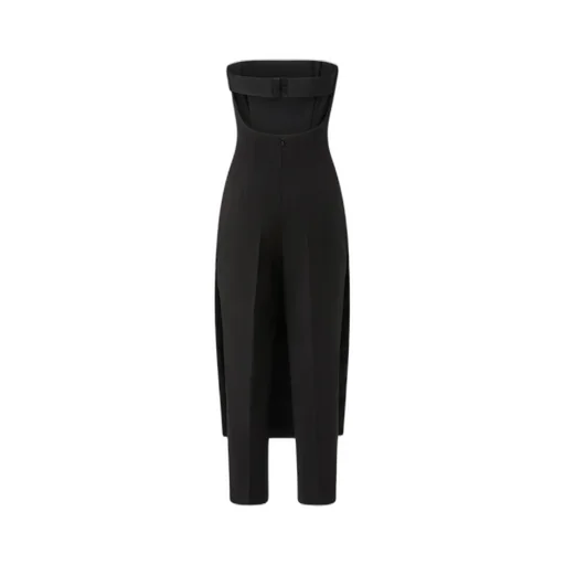 Scartaregalo Skirt-Effect Front Jumpsuit
