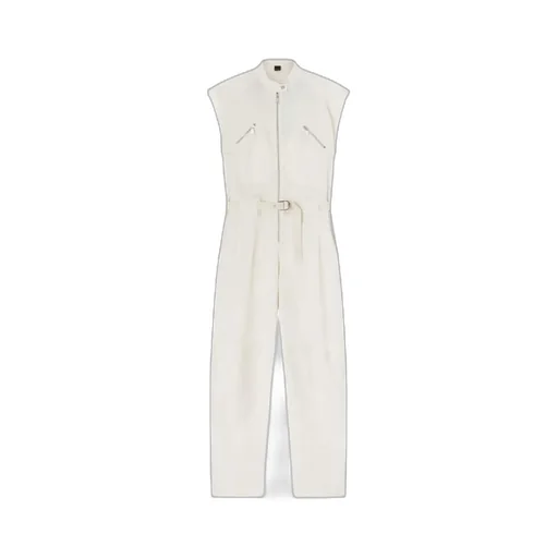 Sleeveless One-Piece Jumpsuit
