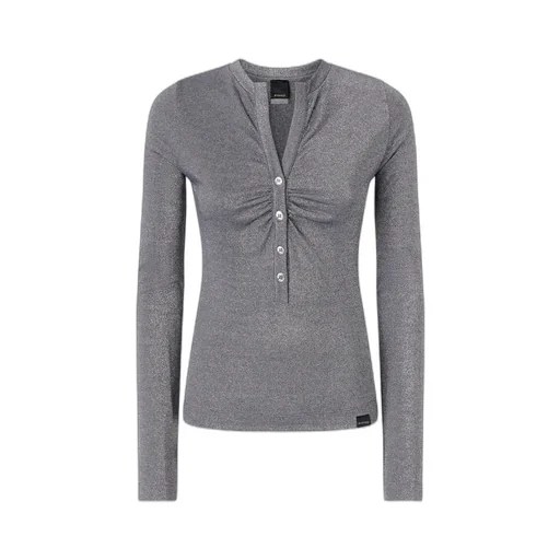 Gathered Detailed Knitted Top