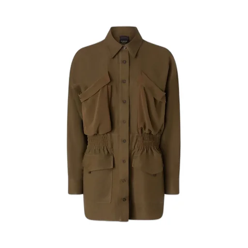 Pocket Detailed Button-Up Jacket