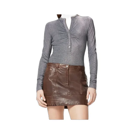 Gathered Detailed Knitted Top
