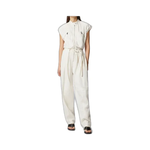Sleeveless One-Piece Jumpsuit
