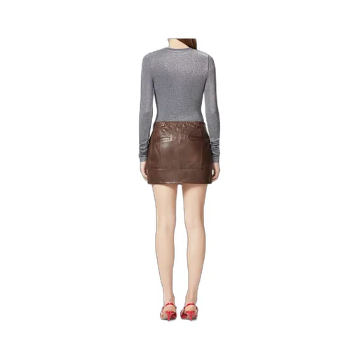 Gathered Detailed Knitted Top