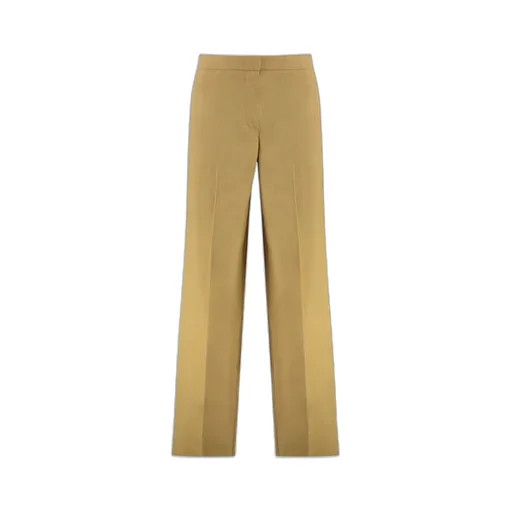 Stretch Pleated Trousers