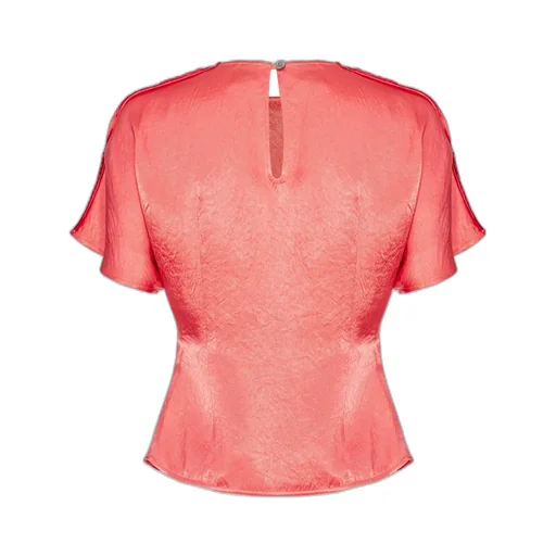 Panelled Short-Sleeve Top