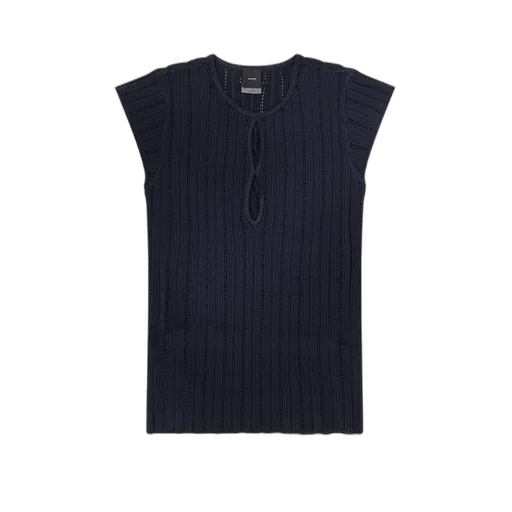 Ribbed Openwork Top