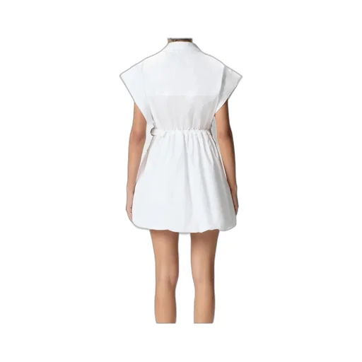Crisscross Short Shirt Dress