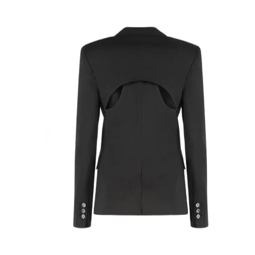 Single-Breasted Tailored Blazer