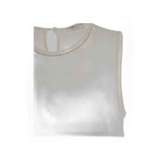 Stretch Silk Crepe Top