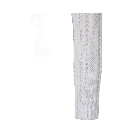 Shimmer Mesh Knit Sweater