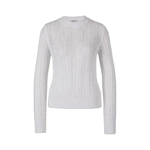 Shimmer Mesh Knit Sweater