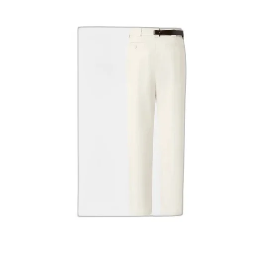 Crossover Belted Trousers