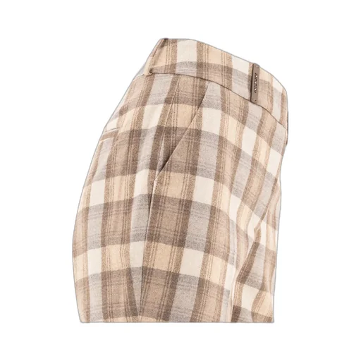 Plaid Tapered Pants