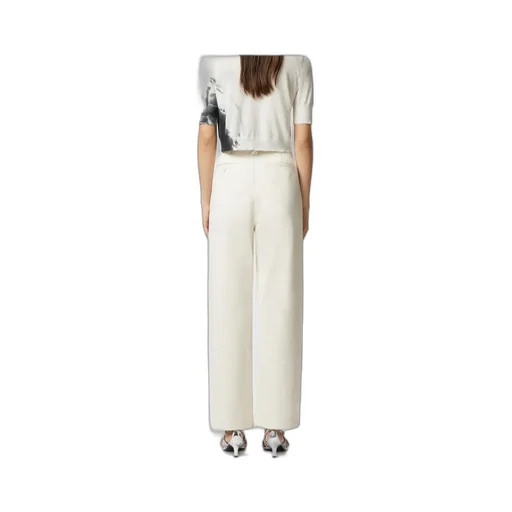 Crossover Belted Trousers