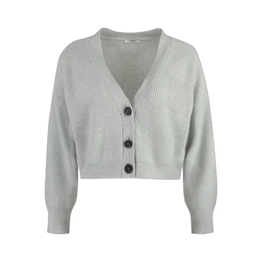Wool Blend Knit Cardigan