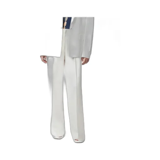 Pleated Palazzo Trousers