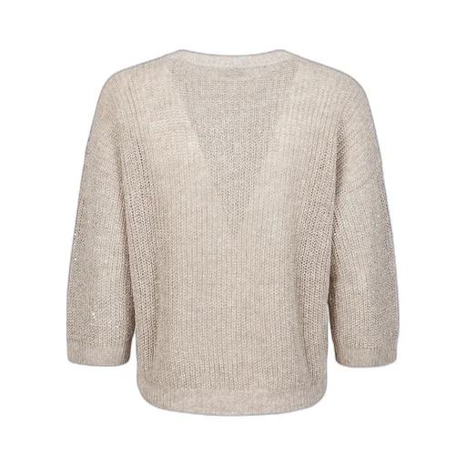 Sequinned Tricot Sweater