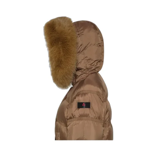 Puffer Jacket With Fur Trim
