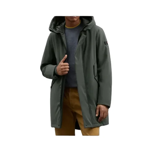 Three-Layer Sturdy Fabric Parka