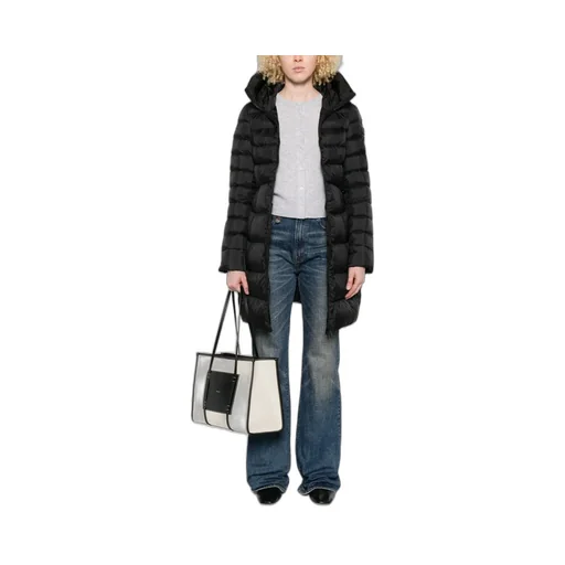 Hooded Quilted Down Jacket