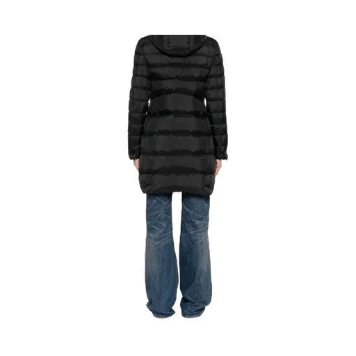 Hooded Quilted Down Jacket