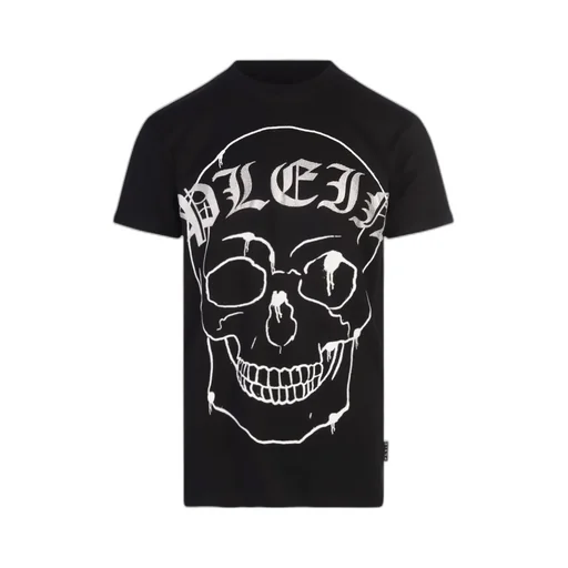 Skull Printed Round Neck Ss T-Shirt