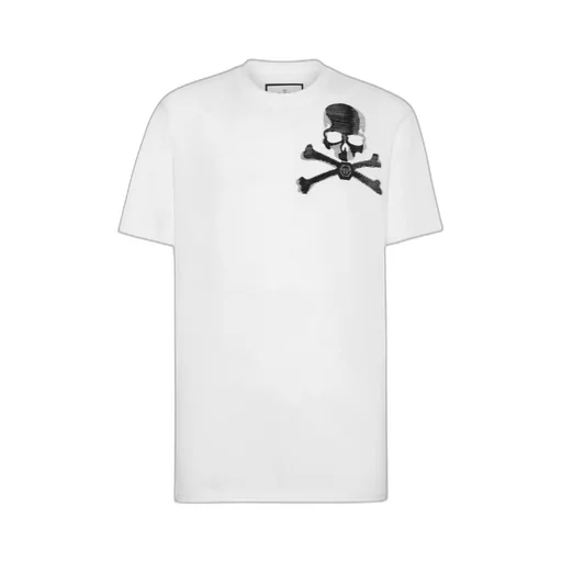 Logo Plaque Crewneck T-Shirt