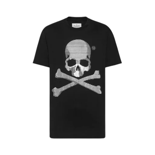 Skull Printed Crewneck T-Shirt