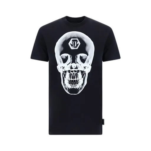 Skull Printed Crewneck T-Shirt
