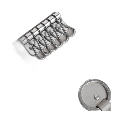Envelope Key Case With Split Ring