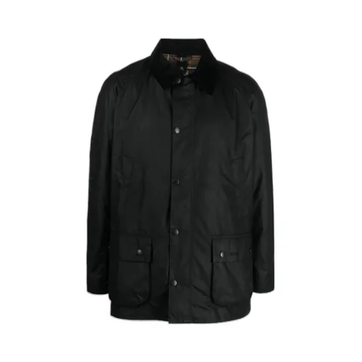 Ashby Waxed Button-Up Jacket