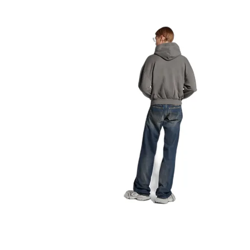 Human Being Shifted Zip-Up Hoodie