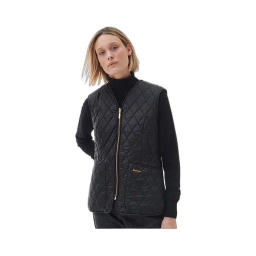 Logo-Embroidered Quilted Reversible Gilet