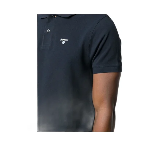 Logo Embroidered Short-Sleeved Polo Shirt