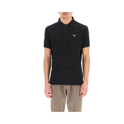 Piquet Logo Embroidered Polo Shirt