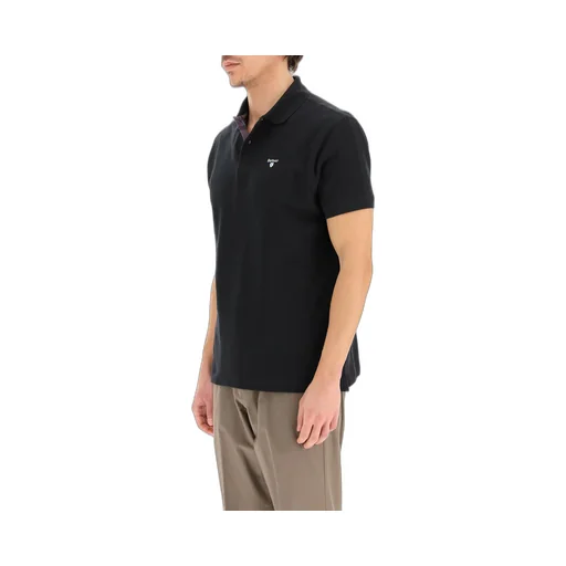 Piquet Logo Embroidered Polo Shirt