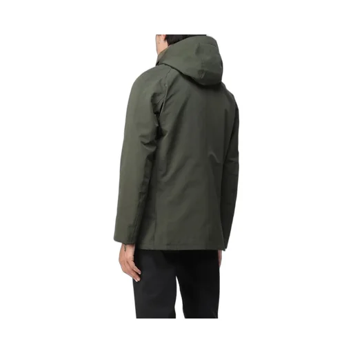 Button-Up Hooded Jacket